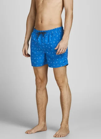 Jack & Jones Mavi Erkek Şort Mayo 12206071_JPSTCRETE JJSWIM AKM