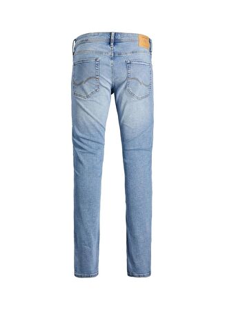 Jack & Jones 12203510_Jjiglenn Jjoriginal Mf 030 Düşük Bel Skinny Fit Düz Erkek Denim Pantolon