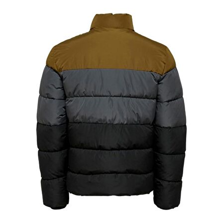 ONLY & SONS ONSMELVIN LIFE  PUFFER JACKET OTW VD_kahverengi 