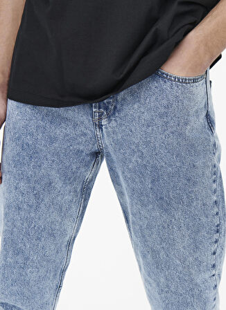 Only & Sons Normal Bel Rahat Erkek Denim Pantolon 22021421_ONSAVI BEAM L.BLUE PK 1421