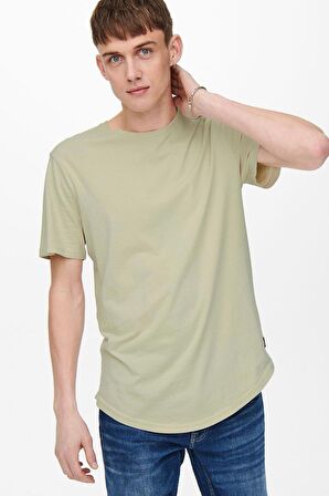 Only & Sons Longy Tee Noos Oil Green - 22002973