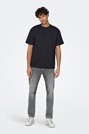 ONSFRED LIFE RLX SS TEE NOOS SİYAH