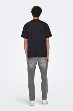ONSFRED LIFE RLX SS TEE NOOS SİYAH