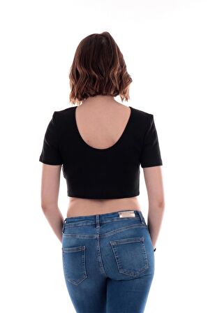 Only Kadın Kısa Crop Top Short - 15235303