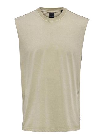 Only & Sons Erkek Kolsuz T-shirt Atlet - 22022649