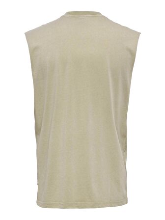 Only & Sons Erkek Kolsuz T-shirt Atlet - 22022649