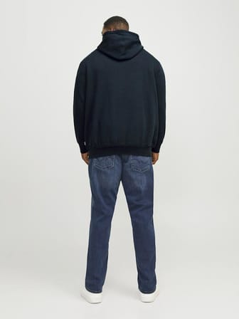 Jack Jones Coro Logo Büyük Beden Erkek Sweat 12163777