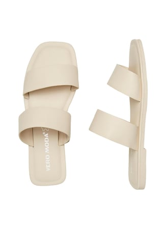 Vero Moda Krem Kadın Terlik 10263158