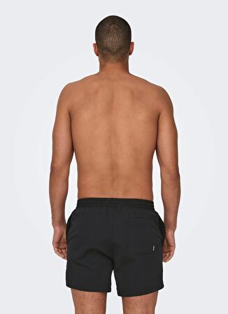 Only & Sons Siyah Erkek Şort Mayo ONSTED LIFE SWIM SHORT GW 1832