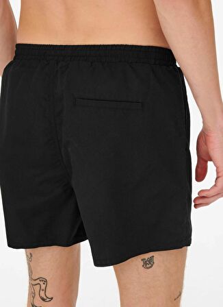 Only & Sons Siyah Erkek Şort Mayo ONSTED LIFE SWIM SHORT GW 1832