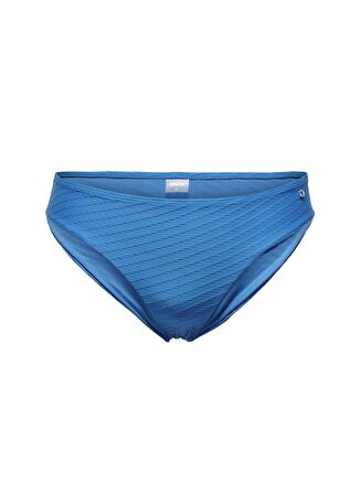 Only Mavi Kadın Bikini Alt ONLKAJA STRUC BIKINI BRAZILIAN