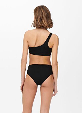 Only Siyah Kadın Bikini Üst ONLTASSY ONE- SHOULDER BIKINI TOP