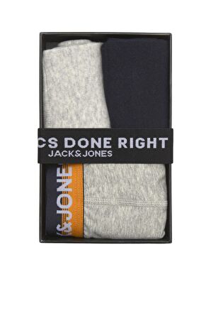 Jack & Jones Erkek Boxer & Çorap Hediye Paketi- 12210745