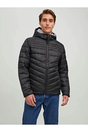 Jack & Jones Erkek Şişme Kapüşonlu Mont - 12211785