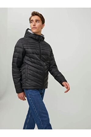 Jack & Jones Erkek Şişme Kapüşonlu Mont - 12211785