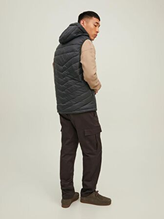 Jack & Jones Erkek Kapüşonlu Şişme Yelek HERO HOODED - 12211789