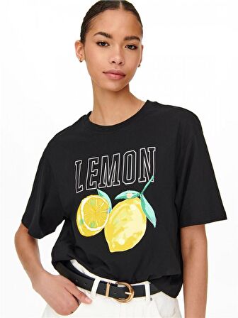 Only Kadın T-shirt  ONLKITA  FRUIT TOP 15263120