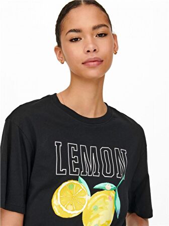 Only Kadın T-shirt  ONLKITA  FRUIT TOP 15263120