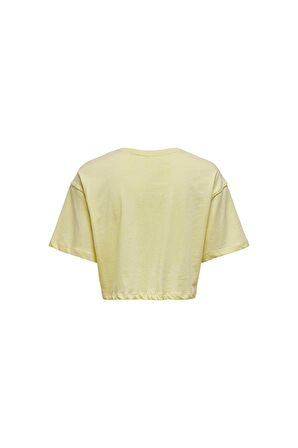 Only Kadın Renkli Crop T-Shirt - 15260935