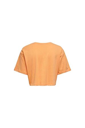Only Kadın Renkli Crop T-Shirt - 15260935
