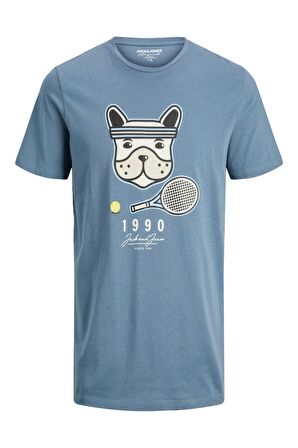 Jack Jones Jorsummerdog Tee SS Crew Neck FST Erkek T-Shirt