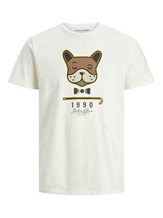 Jack Jones Jorsummerdog Tee SS Crew Neck FST Erkek T-Shirt