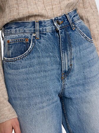 Only Kadın Rahat Kalıp Carrot Denim Kot Pantolon  15263588