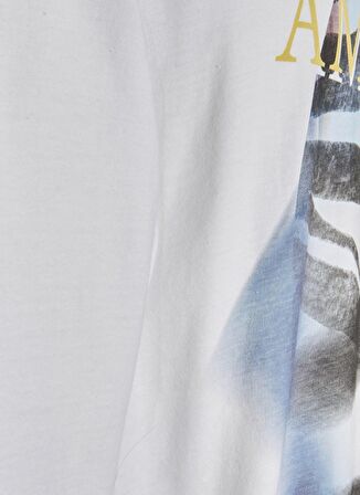 Jack & Jones O Yaka Baskılı Beyaz Erkek T-Shirt 12210293_JORHEATWAVE BACK TEE