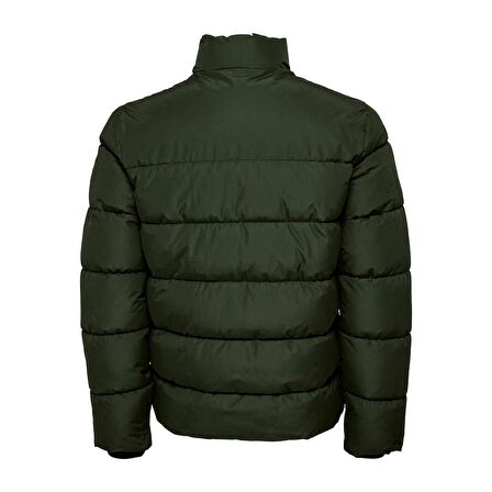 ONLY & SONS ONSMELVIN LIFE  PUFFER JACKET OTW VD haki 