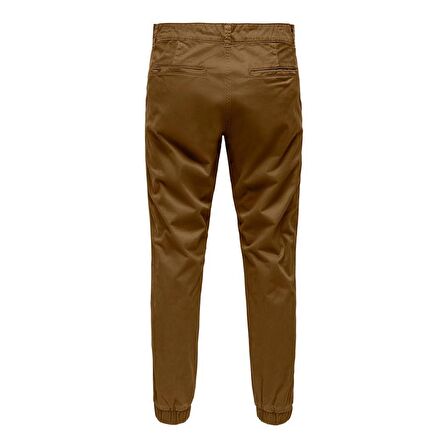 ONLY&SONS ONSCAM AGED CUFF CHINO 9626 ERKEK PANTOLON _kahverengi