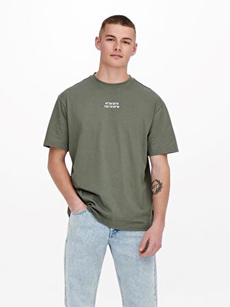 Only & Sons Erkek Sırt Baskılı T-shirt ONSGUS RLX PHOTOPRINT 22022669