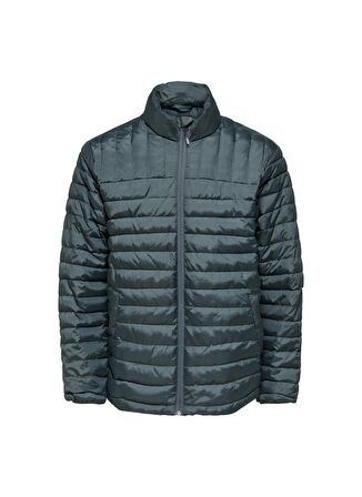 Only & Sons Koyu Mavi Erkek Mont 22022612_ONSPIET QUILTED HIGHNECK