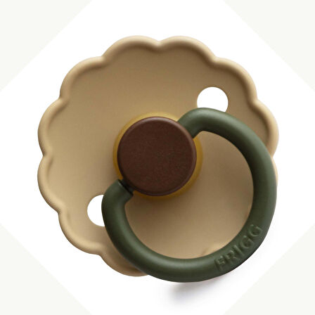 Frigg Daisy Kauçuk Emzik 6-18 Ay - Acorn