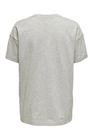 Only Kadın Oversize Baskılı Pamuklu Ayıcık T-shirt - 15264052