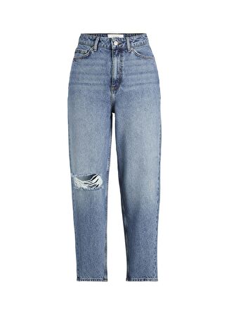 JJXX Yüksek Bel Bol Paça Mom Fit Kadın Denim Pantolon 12213702