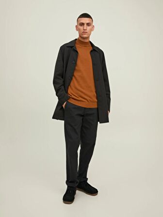 Jack&Jones Yarım Balıkçı Taba Erkek Kazak 12190170