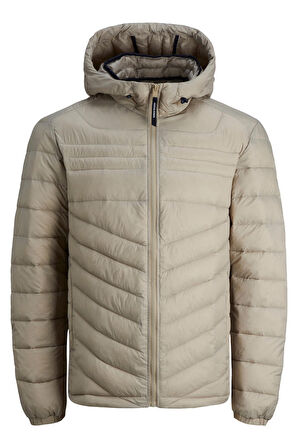 Jack & Jones Jjehero Puffer Krem Erkek Şişme Mont - 12211785