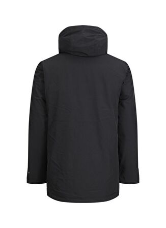 Jack & Jones Siyah Erkek Mont 12211896_JJETIKO PARKA SN