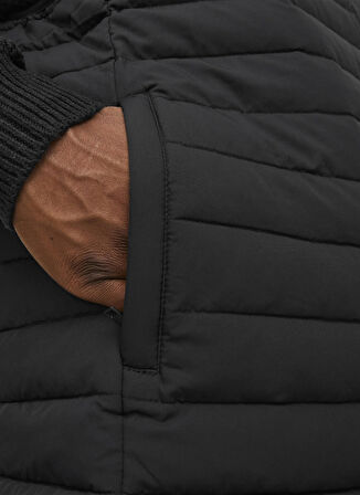Jack & Jones Standart Siyah Erkek Ceket 12217854_JJERECYCLE BODYWARMER NOOS