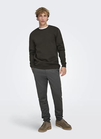 Only & Sons Siyah Erkek Chino Pantolon 22022911 ONSMARK 2911 PANT NOOS