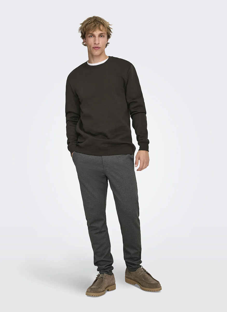 Only & Sons Siyah Erkek Chino Pantolon 22022911 ONSMARK 2911 PANT NOOS