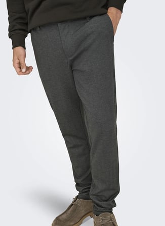 Only & Sons Siyah Erkek Chino Pantolon 22022911 ONSMARK 2911 PANT NOOS