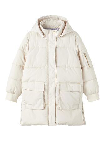 Name It Kapüşonlu Sarı Kız Çocuk Mont 13205925