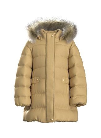 Name İt Altın Kız Çocuk Düz Mont NMFMERETHE JACKET2 GLITTER NOOS