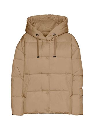 Vero Moda  Koyu Kahve Kadın Kısa Şişme Mont 10267103