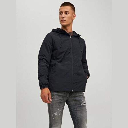 Jack & Jones Erkek Kapşonlu Mont