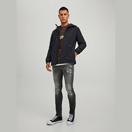 Jack & Jones Erkek Kapşonlu Mont