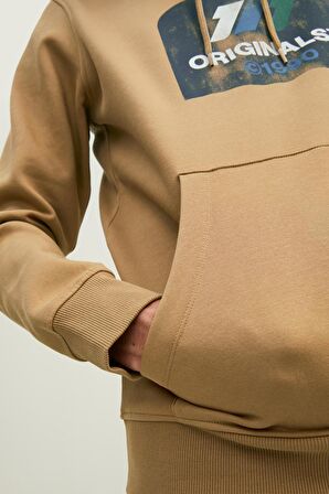 Jack & Jones Erkek Kapşonlu Sweatshirt