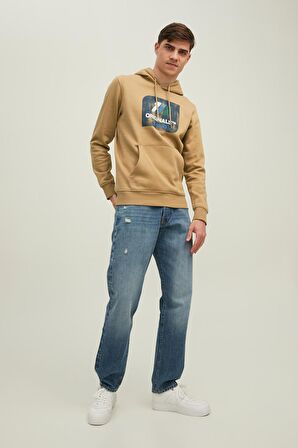 Jack & Jones Erkek Kapşonlu Sweatshirt