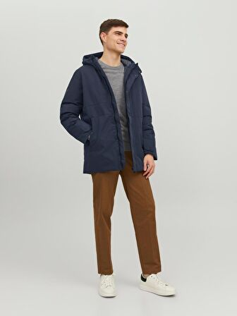 Jack&Jones Koyu Lacivert Erkek Parka 12213852